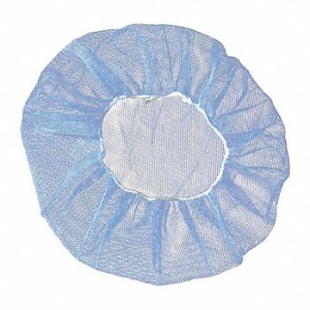 CONDOR Hairnet Blue Polyester PK1000, 29JW39