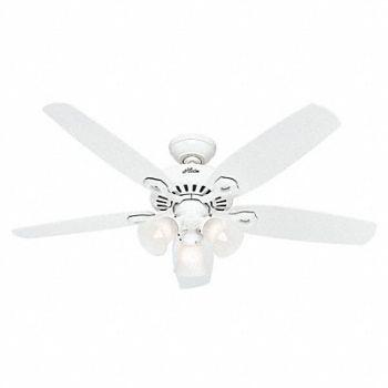 HUNTER Decratve Ceiling Fan 52 Blde Dia 3 Spds, 29NV11
