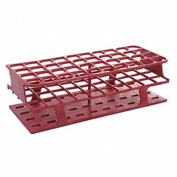 HEATHROW SCIENTIFIC Test Tube Rack Slots 40x25mm Magenta PK8, 29PD21