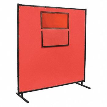 STEINER Welding Screen with Window 6 ft H 8 ft W, 29PF24