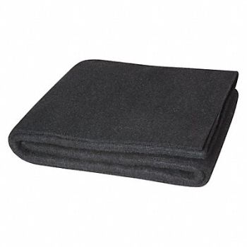 STEINER Welding Blanket 6 ft W 8 ft L Black, 29PF30