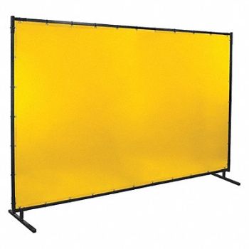 STEINER H6759 Welding Screen 6 ft H 10 ft W Yellow, 29PF44