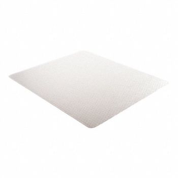 GRAINGER APPROVED Chair Mat Rectangular 46 x 60, 29PL64