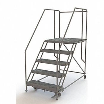 TRI-ARC Rolling Work Platform Steel 5 Steps, 29RJ75