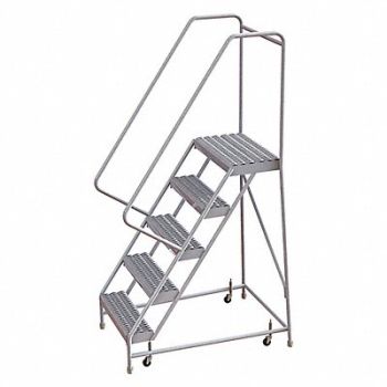 TRI-ARC Rolling Ladder 5 Steps Serrated Tread, 29RJ95
