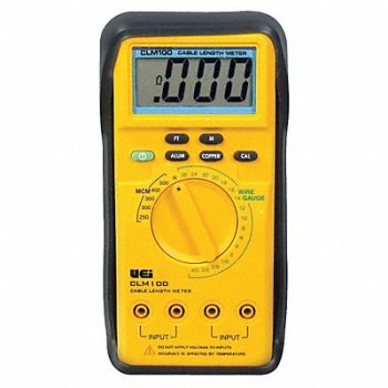 UEI TEST INSTRUMENTS Cable Length Meter Measures ft and m, 29RM95