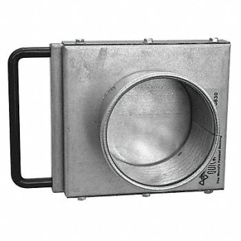 NORDFAB NFMES Manual Blastgate 14 dia Steel, 29RP07