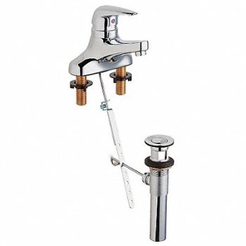 Low Arc Chrome Chicago Faucets 420, 6XAH3