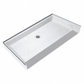 FIAT PRODUCTS Shower Base Rec 65 1/8 in x 32 1/2 in, 29RU40