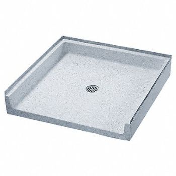 FIAT PRODUCTS Shower Base Rec 65 1/4 in x 32 5/8 in, 29RU43