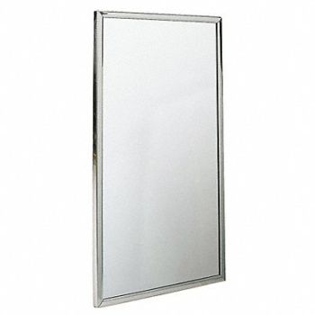BRADLEY Framed Mirror 18 in W 36 in H, 29RU66