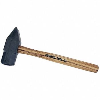 COUNCIL TOOL Cross Pein Hammer 4 lb 15 In Hickory, 29RV87