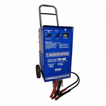 ASSOCIATED EQUIP Battery Charger/Starter 40/40/10A 120VAC, 29RV96