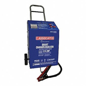ASSOCIATED EQUIP Battery Charger/Starter 60A 120VAC, 29RV97