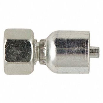 PARKER Crimp Fitting 3/8 I.D. M18-1.5 F Metric, 55DC13