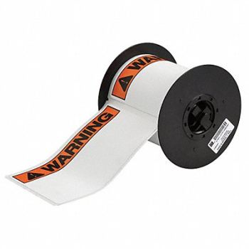 BRADY Label 4in. W x 6-1/4in. H PK100, 29UG36