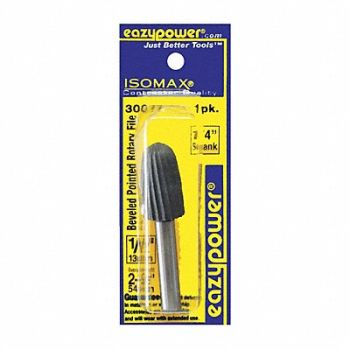 EAZYPOWER Rotary File Beveled 1/2 Shank Dia, 29UH84