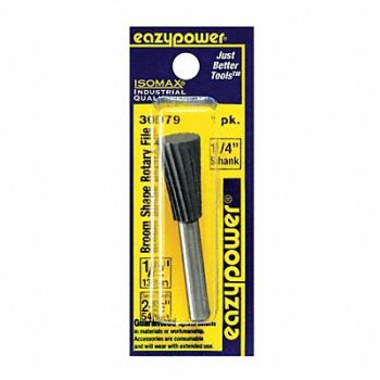 EAZYPOWER Rotary File Broom 1/2 Shank Dia, 29UH86