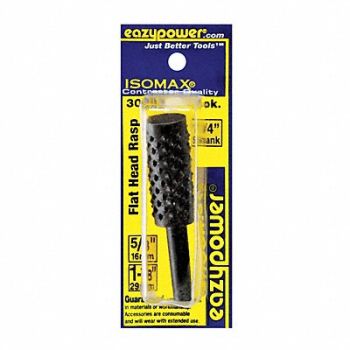 EAZYPOWER Rotary Rasp Cylinder 5/8 Shank Dia, 29UH90