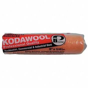 PREMIER Roller Cover 9 L 1/4 Nap Polyester/Wool, 29UT22