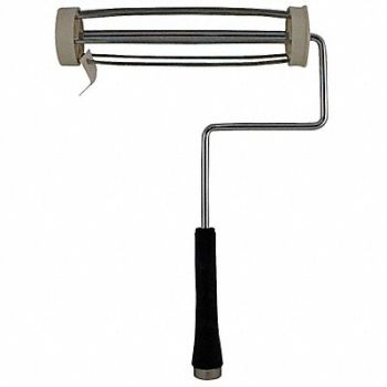 PREMIER Paint Roller Frame 9 Roll L 14 L Blk, 29UT76