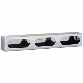 BUYERS PRODUCTS Triple Oval Light Box 4x25x3.5 in SST, 29UZ54