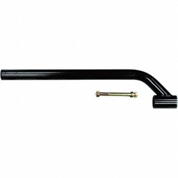BUYERS PRODUCTS Fender Mount Single Blck 20-1/2 In Steel, 29UZ61