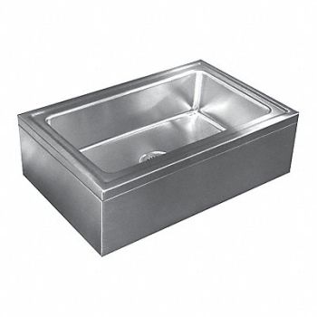 JUST MANUFACTURING Just Mfg Mop Sink Rect 16inx28inx8in, 29VM78