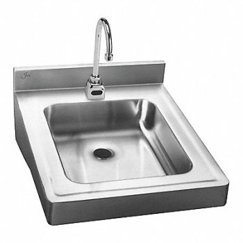 JUST MANUFACTURING Just Mfg Bath Sink Rect 14in x 16in x4in, 29VM83