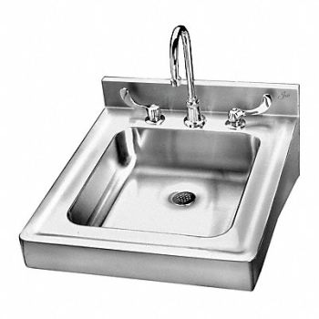 JUST MANUFACTURING Just Mfg Bath Sink Rect 14in x 16in x4in, 29VM84