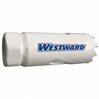 WESTWARD Hole Saw Bi-Metal 1-3/16 in., 29VU07