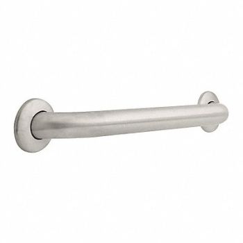 FRANKLIN BRASS Grab Bar SS Unfinished 18 in L, 29WJ18