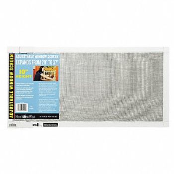 SAINT-GOBAIN ADFORS Screen Fiberglass 10 in W 37 in L, 29WK30