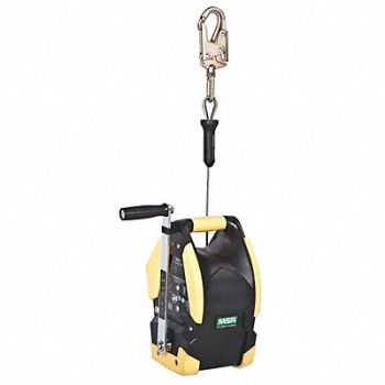 MSA Confined Space Winch Thermal Plastic, 29WK97