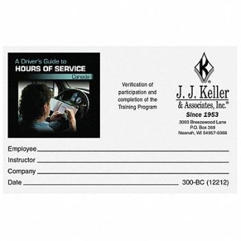 JJ KELLER Training DVD Regulatory Compliance PK50, 29WM87