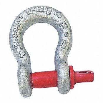 CROSBY Anchor Shackle Carbon Steel 1000 lb., 29WP59