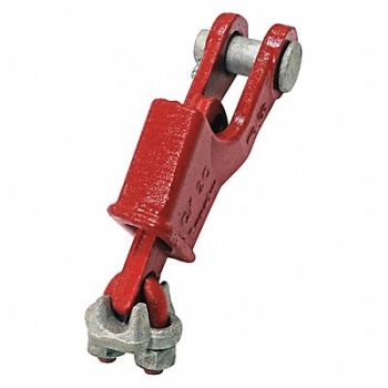 CROSBY Terminator Wedge Socket Steel 5/8in, 29WR32