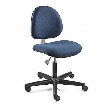 BEVCO ESD Task Chair Fabric Navy, 29WT84