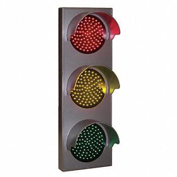 TAPCO LED Traffic Signal Light No Legend, 29XG24