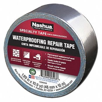 NASHUA Foil Tape 1 7/8 in x 10 7/8 yd Aluminum, 29XM19