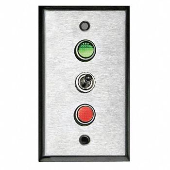 TAPCO Lighted Toggle Switch 120V Green/Red LED, 29XM20