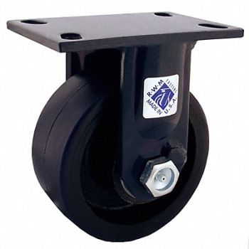 RWM Kingpinless Plate Caster Rigid 2500 lb., 29XU44
