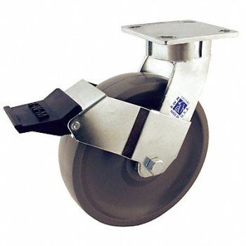 RWM Kingpinless Plate Caster Swivel 1800 lb., 29XU49