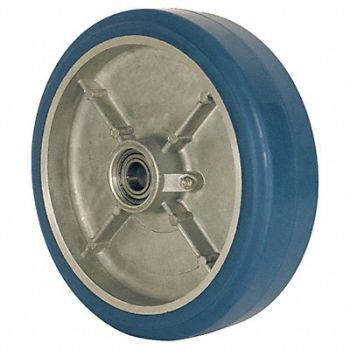 GRAINGER APPROVED Nonmark RBBR Tread Al Core Wheel, 29XU69