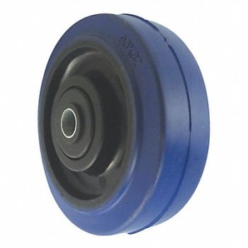 GRAINGER APPROVED Nonmark RBBR Tread Plastic Core Wheel, 29XU71