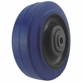 GRAINGER APPROVED Nonmark RBBR Tread Plastic Core Wheel, 29XU72