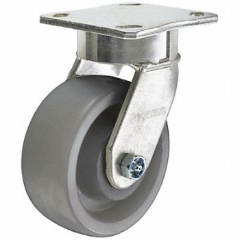 GRAINGER APPROVED Kingpinless Plate Caster Swivel 880 lb., 45XC11