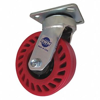 RWM Maintenance-Free Plate Caster Rigid, 29XV54