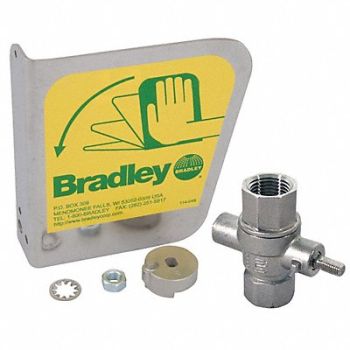 BRADLEY Eyewash Handle Stainless Steel, 29XW97