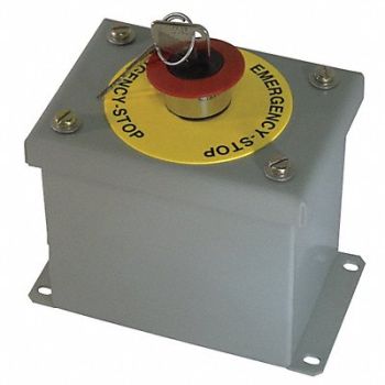 HOFFMAN Push Button Control Station 1NC 22mm, 29YK56